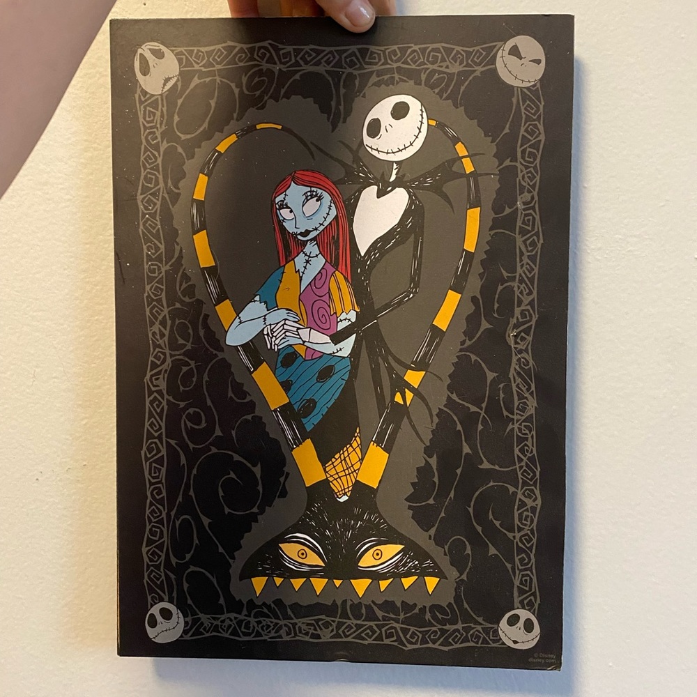 Disney nightmare before Christmas wall art